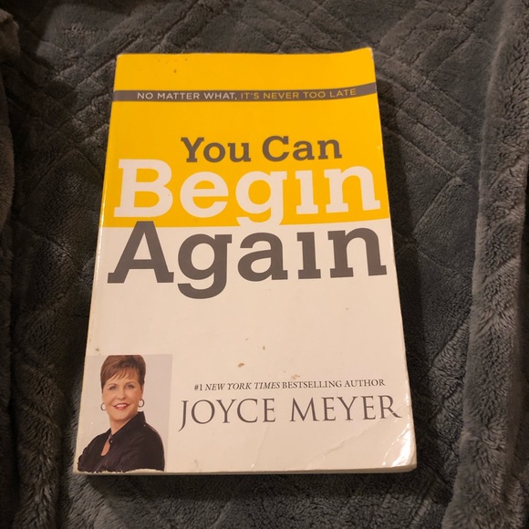 Barnes & Noble Other - You Can Begin Again by Joyce Meyer